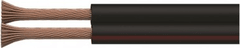 Emos Dvojlinka ECO 2x0,75mm, černo/rudá, 100m