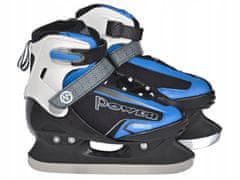 Maple L (38-41) Nastavitelné inline brusle 2 v 1 - modré