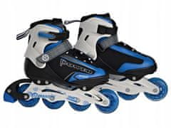 Maple L (38-41) Nastavitelné inline brusle 2 v 1 - modré