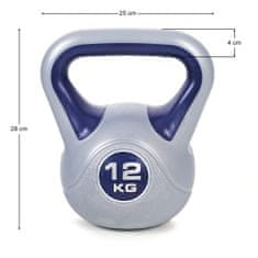 Kettlebell Vinyl Dumbbell 12 kg