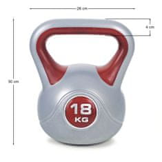 Kettlebell Vinyl Dumbbell 18 kg