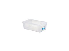 Stefanplast Box úložný SCATOLA 5l, 32,5x19x11cm s víkem plastový, TRA