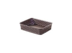 Curver Košík RATTAN 26x20x6cm "Y" STYLE, plastový, HN