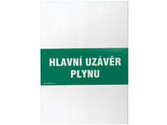 Tabulka - HLAVNÍ UZÁVĚR PLYNU 210x87mm PH