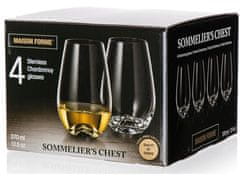 Sklenice na víno 370ml SOMMELIER CHEST (4ks)