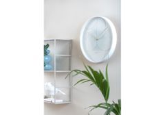 Karlsson Designové nástěnné hodiny 5948WH Karlsson 40cm