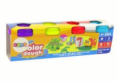 shumee Sada 4 barevných kelímků zvířat Playdough