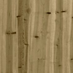 Petromila Zahradní truhlík 60 x 60 x 23 cm impregnované borové dřevo
