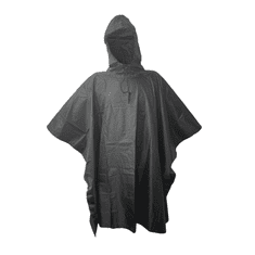 Partizan tactical Pláštěnka Poncho Raincoat Black