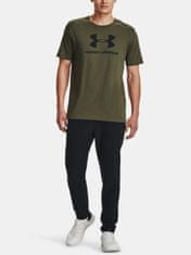 Under Armour Tričko UA M SPORTSTYLE LOGO SS-GRN S