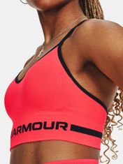 Under Armour Podprsenka UA Seamless Low Long Bra-RED XS