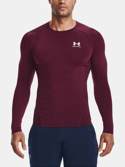 Under Armour Tričko UA HG Armour Comp LS-RED