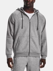 Under Armour Mikina UA Rival Fleece FZ Hoodie-GRY M