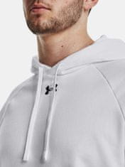 Under Armour Mikina UA Rival Fleece Hoodie-WHT XXL