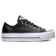 Converse Kecky černé 39.5 EU Chuck Taylor All Star Lift Clean Leather Low Top