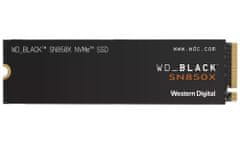 WD SSD Black SN850X 2TB / S200T2X0E / NVMe M.2 PCIe Gen4 / Interní / M.2 2280