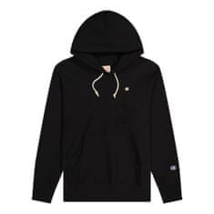 Champion Mikina černá 158 - 162 cm/XS C Logo Reverse Weave Hoodie