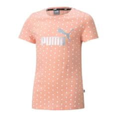 Puma Tričko na trenínk růžové L Ess Dotted Tee