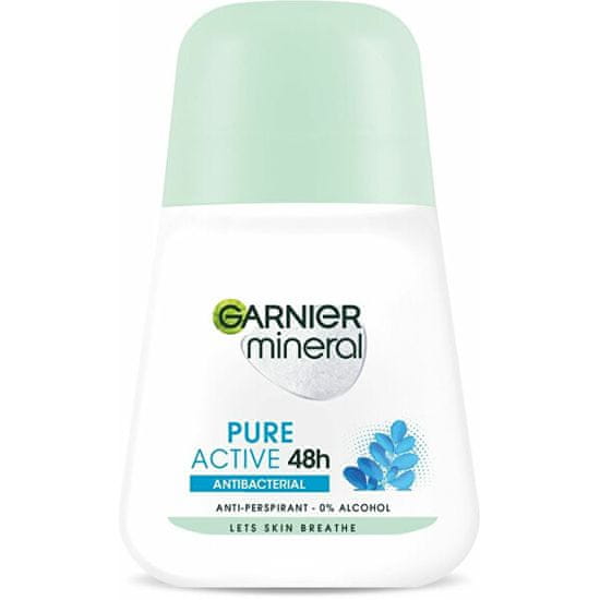 Garnier Minerální Antiperspirant Roll-On 48H Pure Active 50 ml