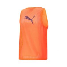 Puma Tričko na trenínk oranžové S Bib Fluo