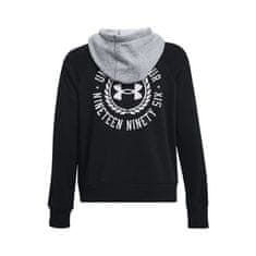 Under Armour Mikina černá 183 - 188 cm/XXL Rival Fleece CB Hoodie