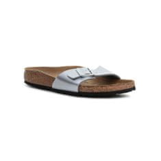 Birkenstock Pantofle stříbrné 38 EU Madrid