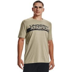 Under Armour Tričko béžové S Camo Chest Stripe SS