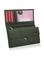 Betlewski Elegantní dámská peněženka Bpd-Sa-10 Green