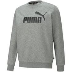 Puma Mikina šedá 188 - 191 cm/XL Ess Big Logo Crew FL