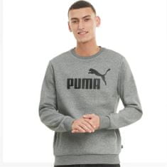 Puma Mikina šedá 188 - 191 cm/XL Ess Big Logo Crew FL