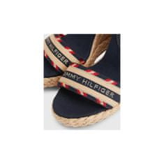 Tommy Hilfiger Sandály 37 EU Corporate Webbing High Wedge