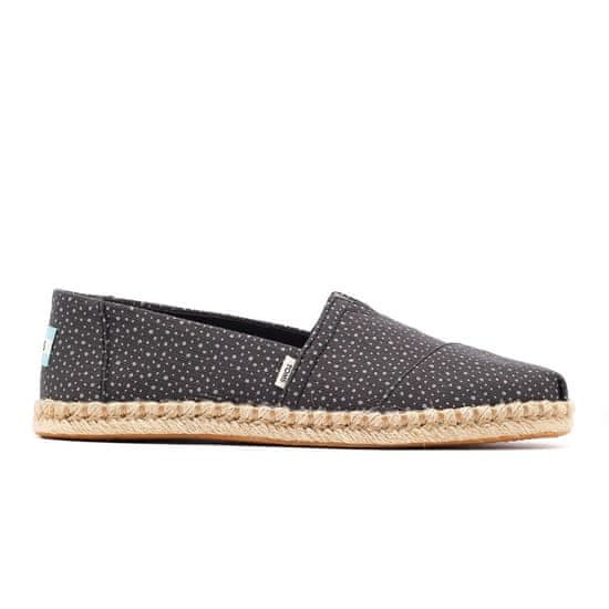 Toms Espadrilky černé Alpargata Rope