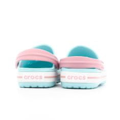 Crocs Dřeváky bledě zelené 36 EU Crocband Clog K