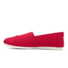 Toms Espadrilky červené 42.5 EU Alpargata Canvas