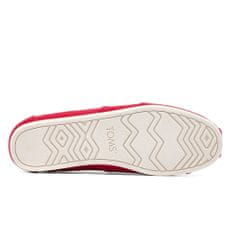 Toms Espadrilky červené 42.5 EU Alpargata Canvas