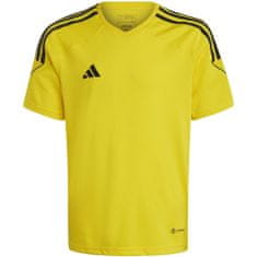 Adidas Tričko na trenínk žluté XS Tiro 23 League JR