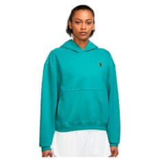 Nike Mikina modrá 163 - 167 cm/S Court Fleece Tennis Hoodie