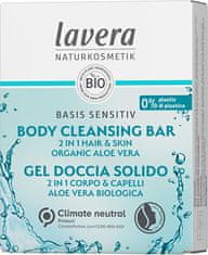 Lavera Tuhé mýdlo 2v1 na tělo i vlasy Basis Sensitiv (Body Cleansing Bar) 50 g