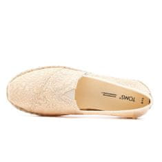 Toms Espadrilky krémové 37 EU Alpargata