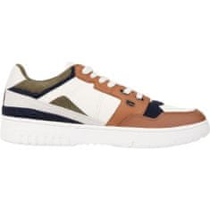 Tommy Hilfiger Boty bílé 44 EU BASKET BETTER II LEATHER MIX