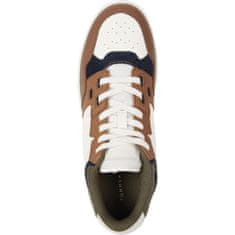 Tommy Hilfiger Boty bílé 44 EU BASKET BETTER II LEATHER MIX