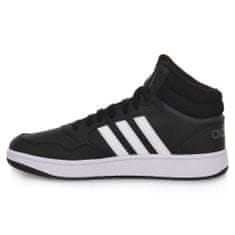 Adidas Boty černé 39 1/3 EU Hoops 3 Mid