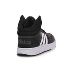 Adidas Boty černé 39 1/3 EU Hoops 3 Mid