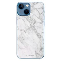 iSaprio Silikonové pouzdro - SilverMarble 14 pro Apple iPhone 13 mini