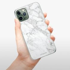 iSaprio Silikonové pouzdro - SilverMarble 14 pro Apple iPhone 11 Pro
