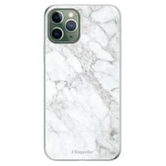 iSaprio Silikonové pouzdro - SilverMarble 14 pro Apple iPhone 11 Pro