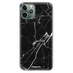 iSaprio Silikonové pouzdro - Black Marble 18 pro Apple iPhone 11 Pro