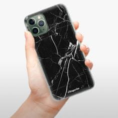 iSaprio Silikonové pouzdro - Black Marble 18 pro Apple iPhone 11 Pro