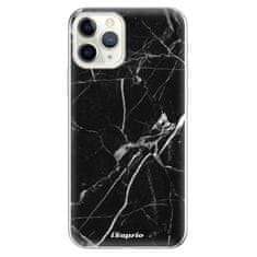 iSaprio Silikonové pouzdro - Black Marble 18 pro Apple iPhone 11 Pro