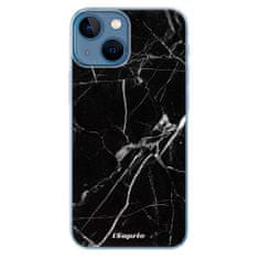 iSaprio Silikonové pouzdro - Black Marble 18 pro Apple iPhone 13 mini